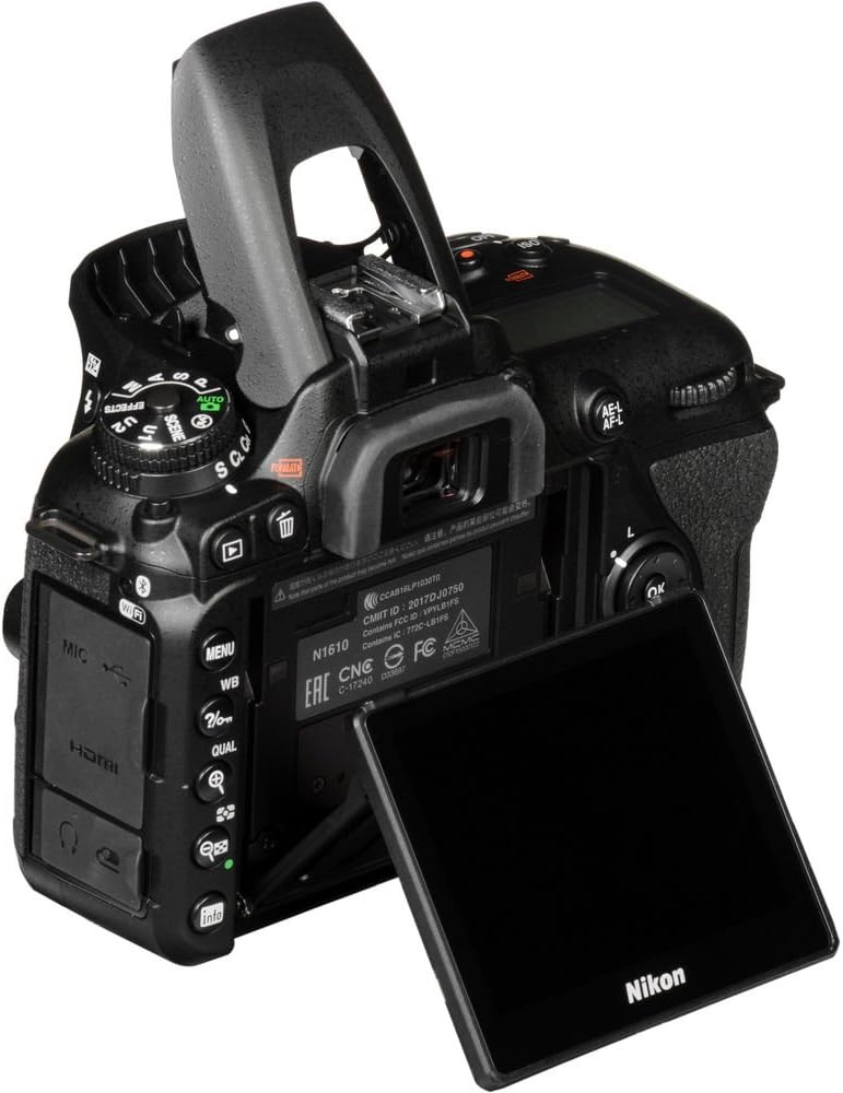 Nikon 1581B D7500 DX-Format 4K Digital SLR (Renewed)