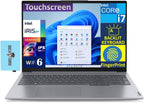 Lenovo Core i7 ThinkBook 16 Gen 6 Touch Laptop with DKZ Hub