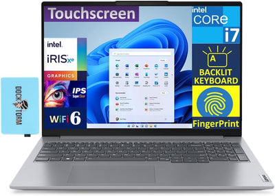 Lenovo Core i7 ThinkBook 16 Gen 6 Touch Laptop with DKZ Hub