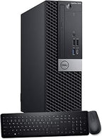 Dell OptiPlex 7070 SFF - i7-8700, 16GB, 1TB NVMe SSD, WiFi 6E (Renewed)