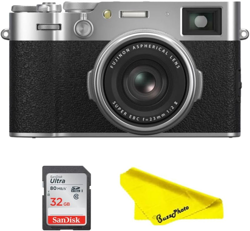 Fujifilm X100VI 40MP APS-C Digital Camera Silver — main product image