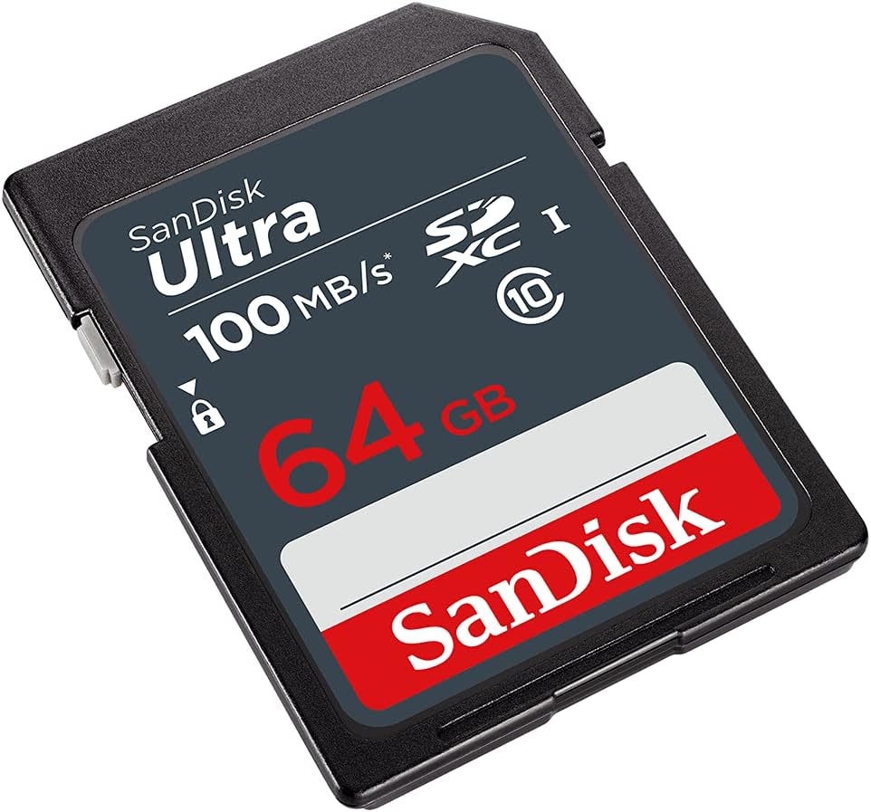 SanDisk SanDisk_64GB_SD_Ultra x5_Case x5_R6 64GB Ultra SD Card 5-Pack