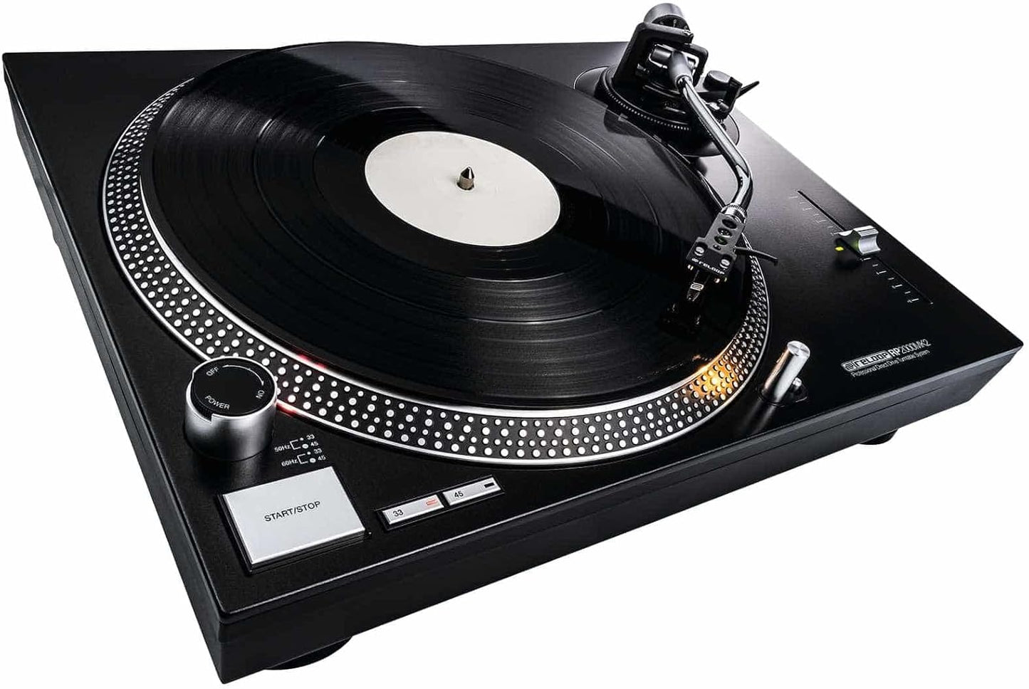 Reloop RP-2000 MK2 Direct Drive DJ Turntable with Cartridge