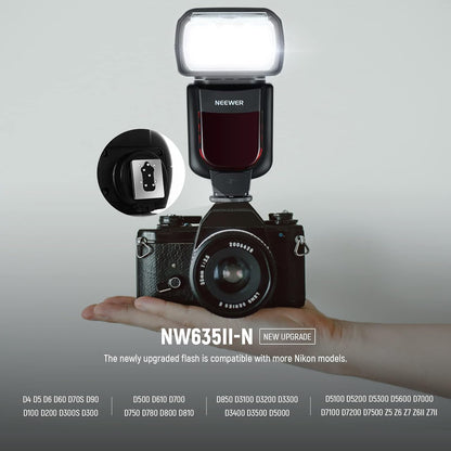 Neewer 10101910 NW635II-N TTL Speedlite Flash for Nikon