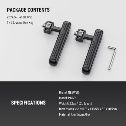 Neewer 10103642 Phone Cage Handles Anti Twist