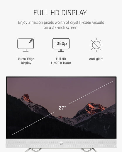 HP HP 27 Ryzen 7 Touchscreen All-in-One PC
