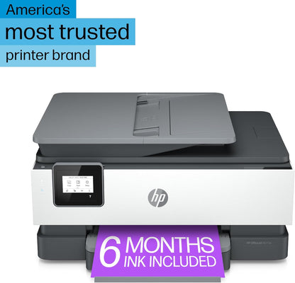 HP OfficeJet 8015e Wireless Color Printer - Instant Ink