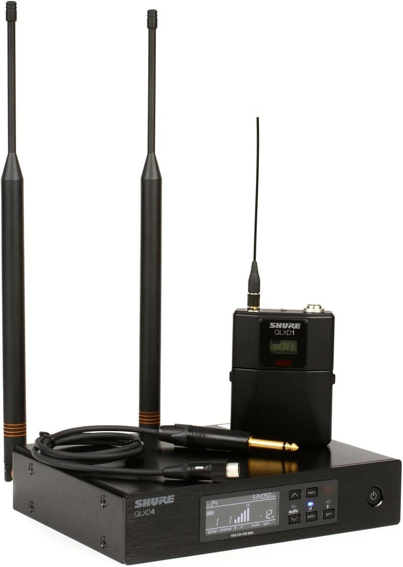 Shure QLXD14 Digital Wireless Guitar System H50 — main product image