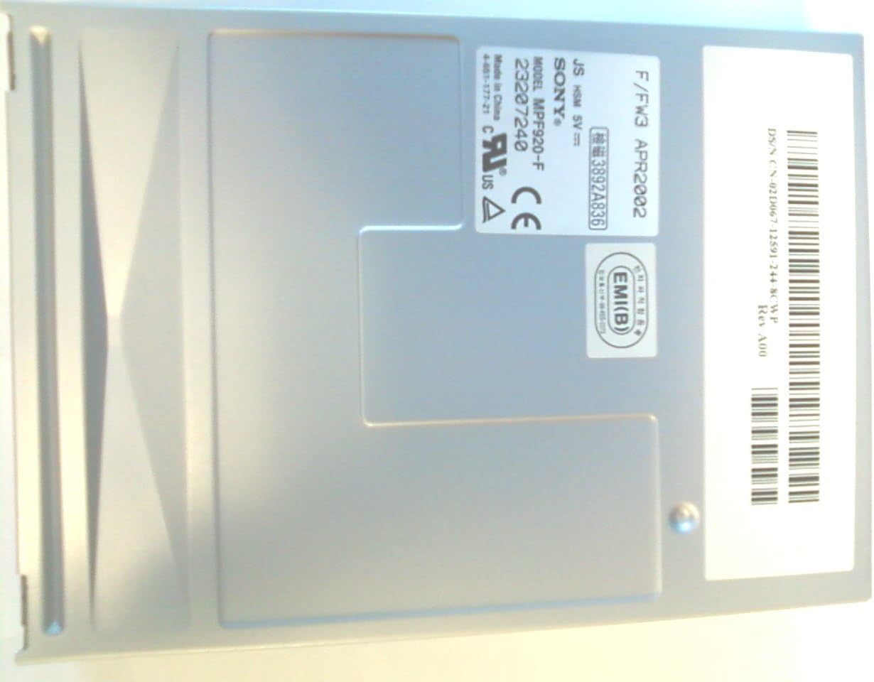 Sony SONY MODEL MPF920-F Floppy Drive Vintage