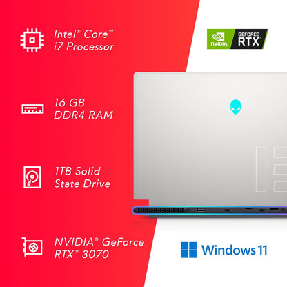 Alienware AWX15R1-7470WHT-PUS x15 R1 Gaming Laptop RTX 3070