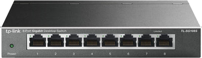 TP-Link TL-SG108S 8-Port Gigabit Ethernet Switch Metal