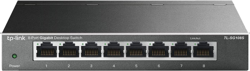 TP-Link TL-SG108S 8-Port Gigabit Ethernet Switch Metal — main product image