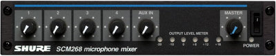 Shure SCM268 4-Channel Microphone Mixer