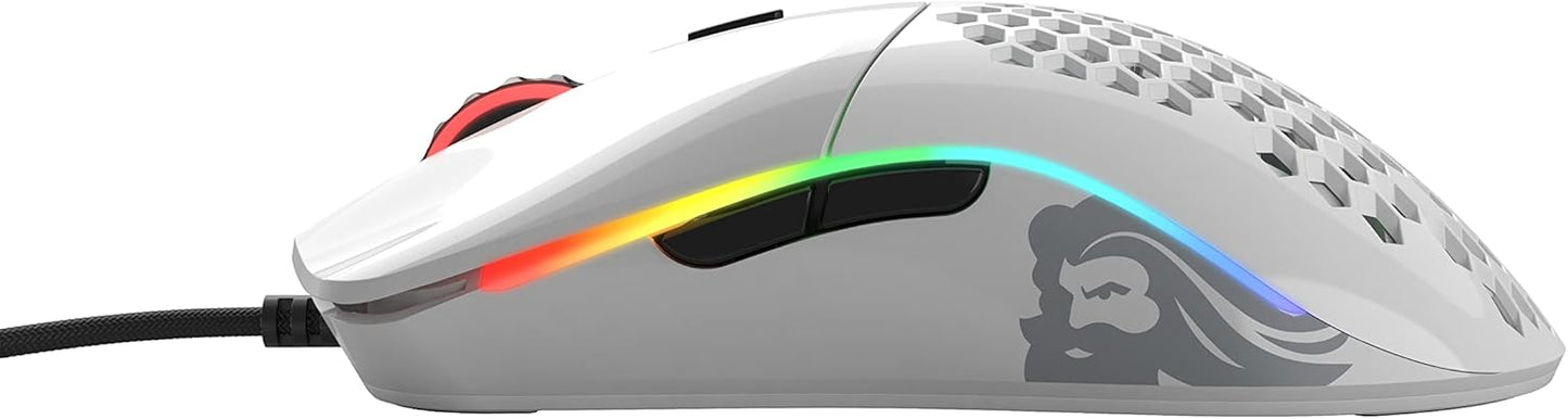 Glorious GOM-GWHITE Model O- (Minus) Ultralight Gaming Mouse