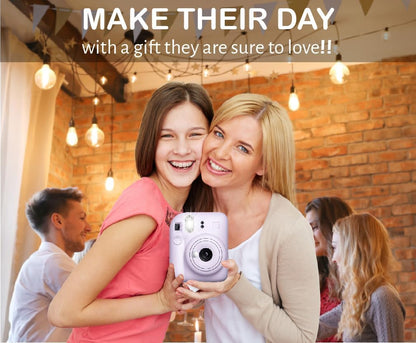 Fujifilm Mini 12 Lilac Instant Camera Bundle
