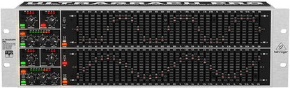 Behringer FBQ6200HD Dual 31-Band Equalizer Feedback Detection