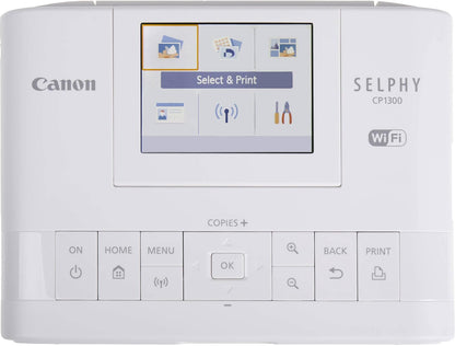 Canon 2234C001 SELPHY CP1300 Photo Printer Bundle