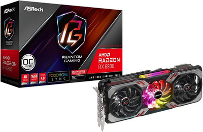 ASRock RX6800 PGD 16GO Radeon RX 6800 Graphics