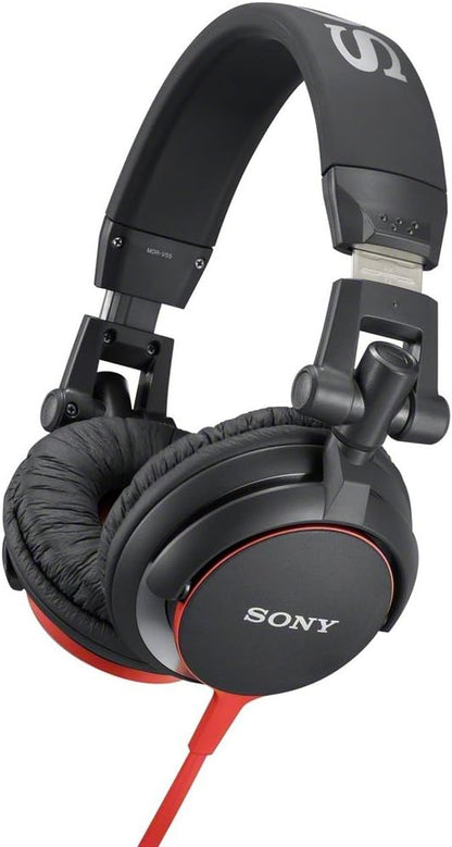 Sony MDRV55 Red Extra Bass DJ Headphones