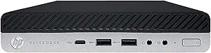 HP 800 G5-MINI i7-8700T Mini PC 16GB 256SSD Windows 11 Pro (Renewed)
