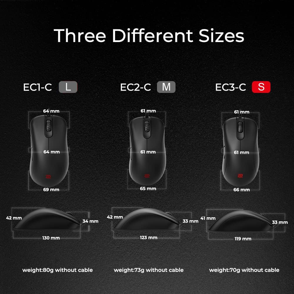 BenQ EC3-C Zowie Ergonomic Esports Gaming Mouse