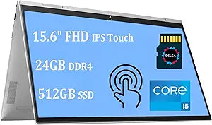 HP Envy X360 2-in-1 Laptop 15.6" Touch i5, 24GB, 512GB SSD