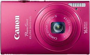 Canon 6027B001 PowerShot ELPH 320 HS Red WiFi Camera — main product image