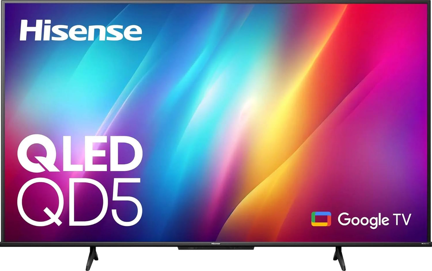 Hisense 50QD5N 50-Inch QLED 4K UHD Google Smart TV (Renewed)