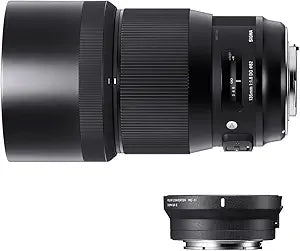 Sigma 240954_89E965 135mm f/1.8 Art EOS Lens Kit