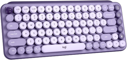 Logitech 920-011233 POP Keys Wireless Mechanical Keyboard Cosmos