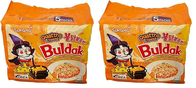 Samyang Buldak Quattro Cheese Hot Chicken Ramen 10-Pack