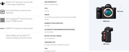 Sony ILCE7M2/B Alpha 7 II Full-Frame Mirrorless Camera