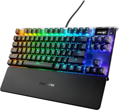 SteelSeries 64646 Apex 7 TKL Mechanical Gaming Keyboard Red Switch