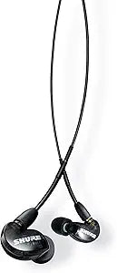 Shure SE215-K-E Sound Isolating Wired Earbuds - Black