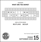 Sony Wheel of Fortune 2023 Day-to-Day Calendar