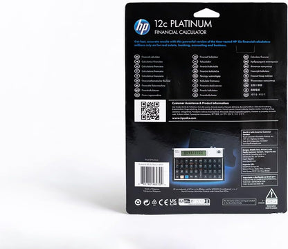 HP HP12CPLAT Financial Calculator Business Edition