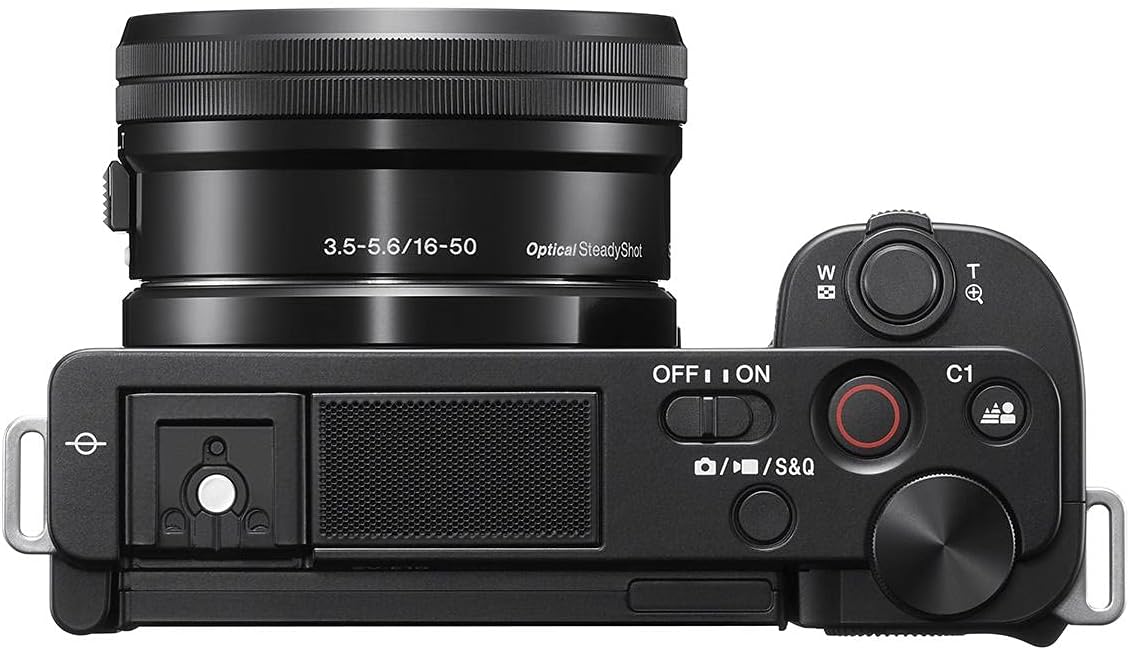 Sony ZV-E10 Mirrorless Vlogging Camera with 16-50mm & 55-210mm Lens Bundle