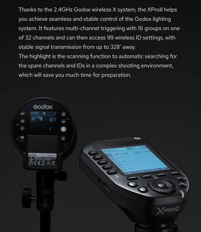 Godox XProII-N TTL Flash Trigger - Nikon, Bluetooth