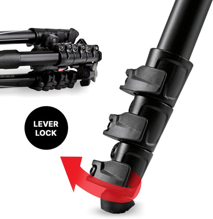 Manfrotto Befree Advanced Aluminum Travel Tripod Lever Lock