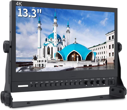 FEELWORLD 4K133-9HSD 13.3" Camera Monitor - 4K Ultra HD Broadcast