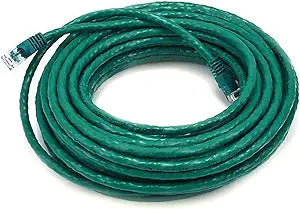 Monoprice 102159 50FT Cat5e Ethernet Cable Green — main product image
