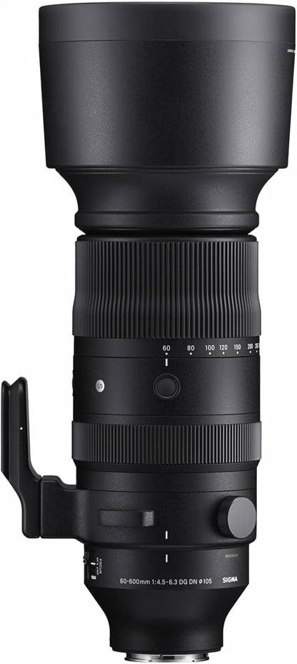 Sigma 60-600mm Sony E Mount Lens 10X Zoom Bundle