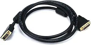 Monoprice 102408 6ft 28AWG CL2 Dual Link DVI-D Cable