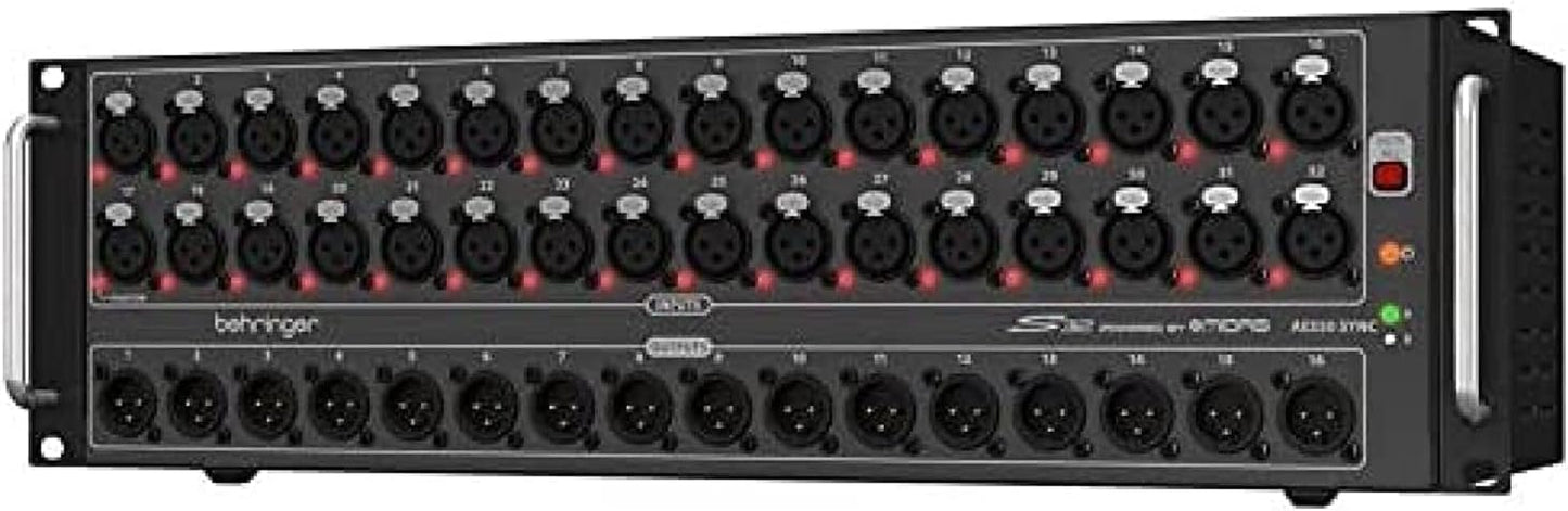 Behringer DIGITAL SNAKE S32 I/O Box 32 Midas Preamps