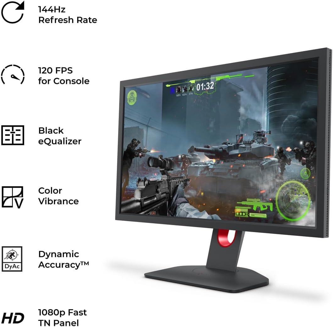 BenQ XL2411K ZOWIE 24-Inch 144Hz Gaming Monitor