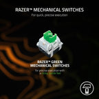 Razer RZ03-03260200-R3U1 BlackWidow V3 Green Switch Keyboard (Renewed)
