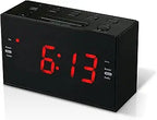 RCA RCDW10 AM/FM Weather Alert Radio Red Display