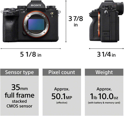 Sony ILCE1/B Alpha 1 Full-Frame Mirrorless Camera