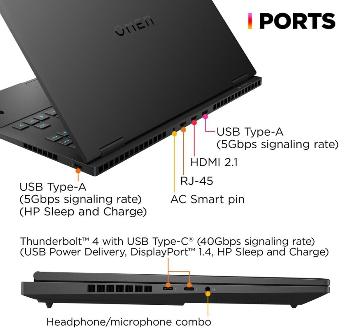 HP 16-wf OMEN 16 Gaming Laptop RTX 4060