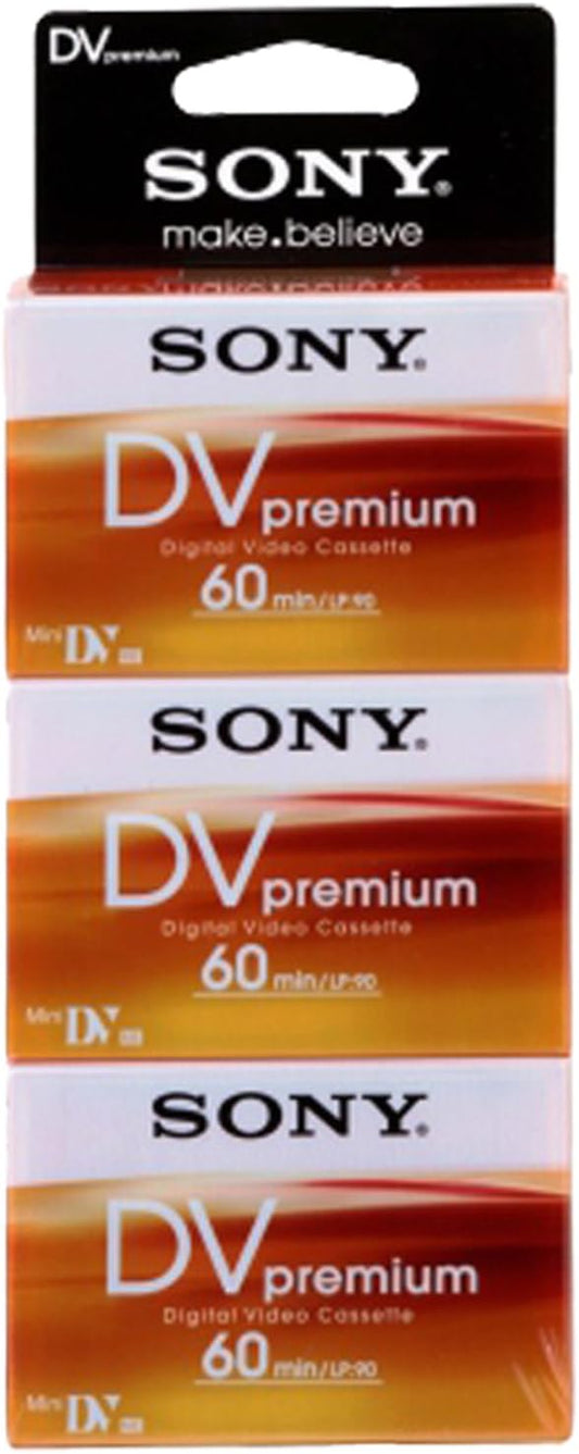 Sony 5584138 Mini DV Digital Video Cassette 3-Pack